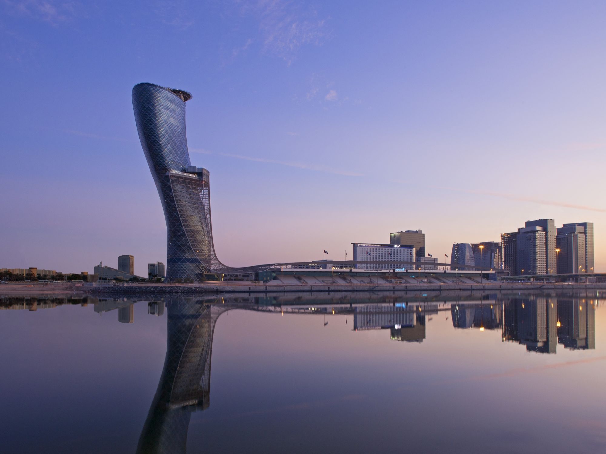 You Can Now Stay At The World's Furthest Leaning Hotel In Abu Dhabi