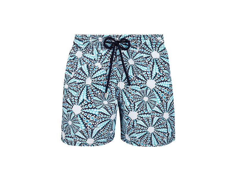 Printed beach shorts from Vilebrequin, available at Ion Orchard