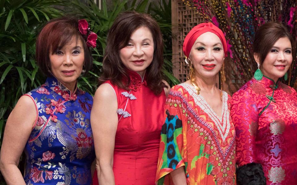 Joan Yim, Violet Yeo, Peggy Jeffs, Belinda Chua