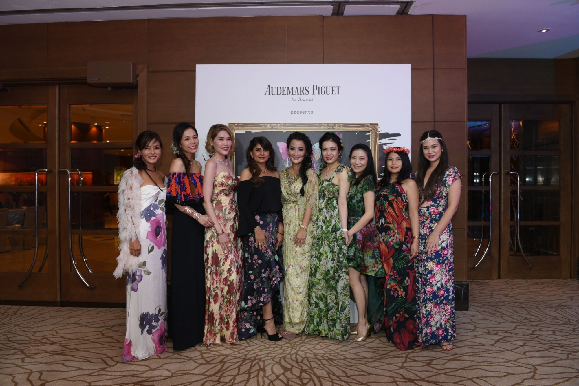 Patricia Yuen, Ginny Wiluan, Michelle Eng, Bina Rampuria, Tiara Shaw, Ho Ching Lin, Jaelle Ang, Marilyn Lum, Tjin Lee