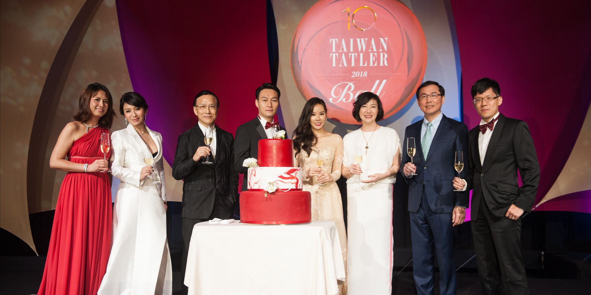 2018 Taiwan Tatler Ball 晚宴現場