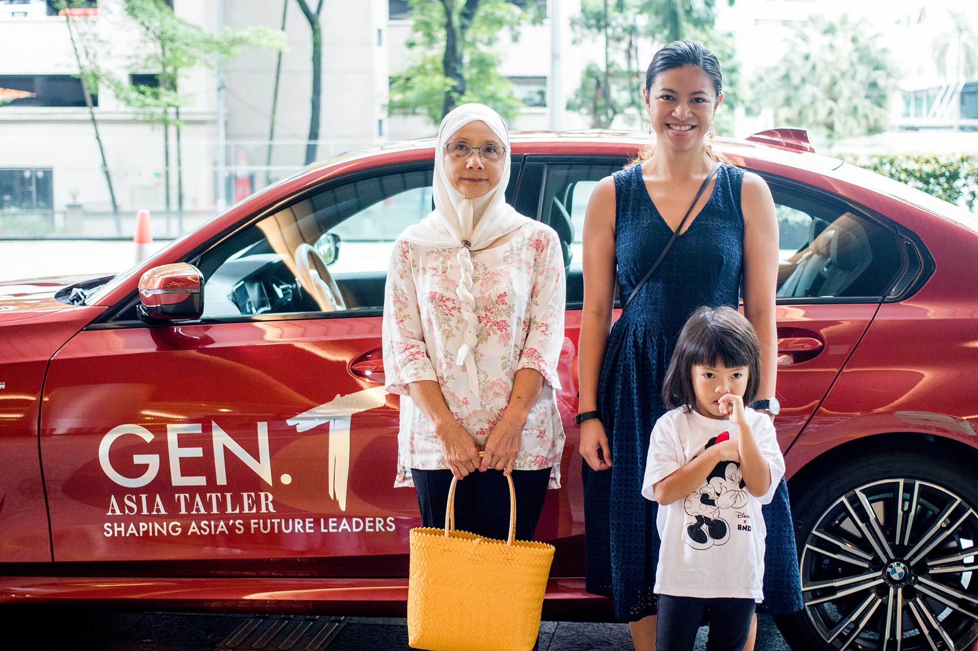 Julianah Low, Generation T honouree Nadiah Wan and Sophie Thein