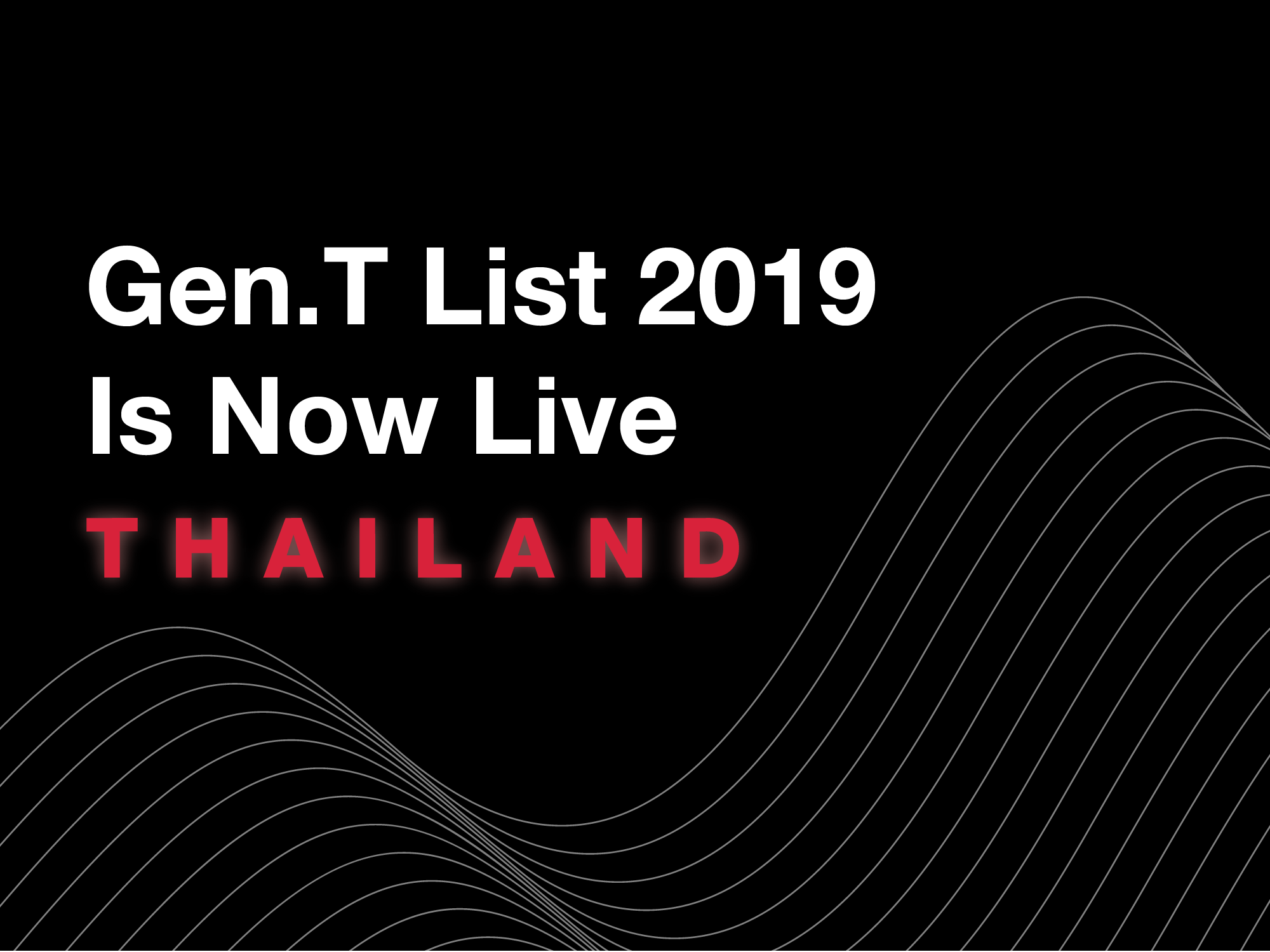 See The Thailand Honourees On The Gen.T List 2019