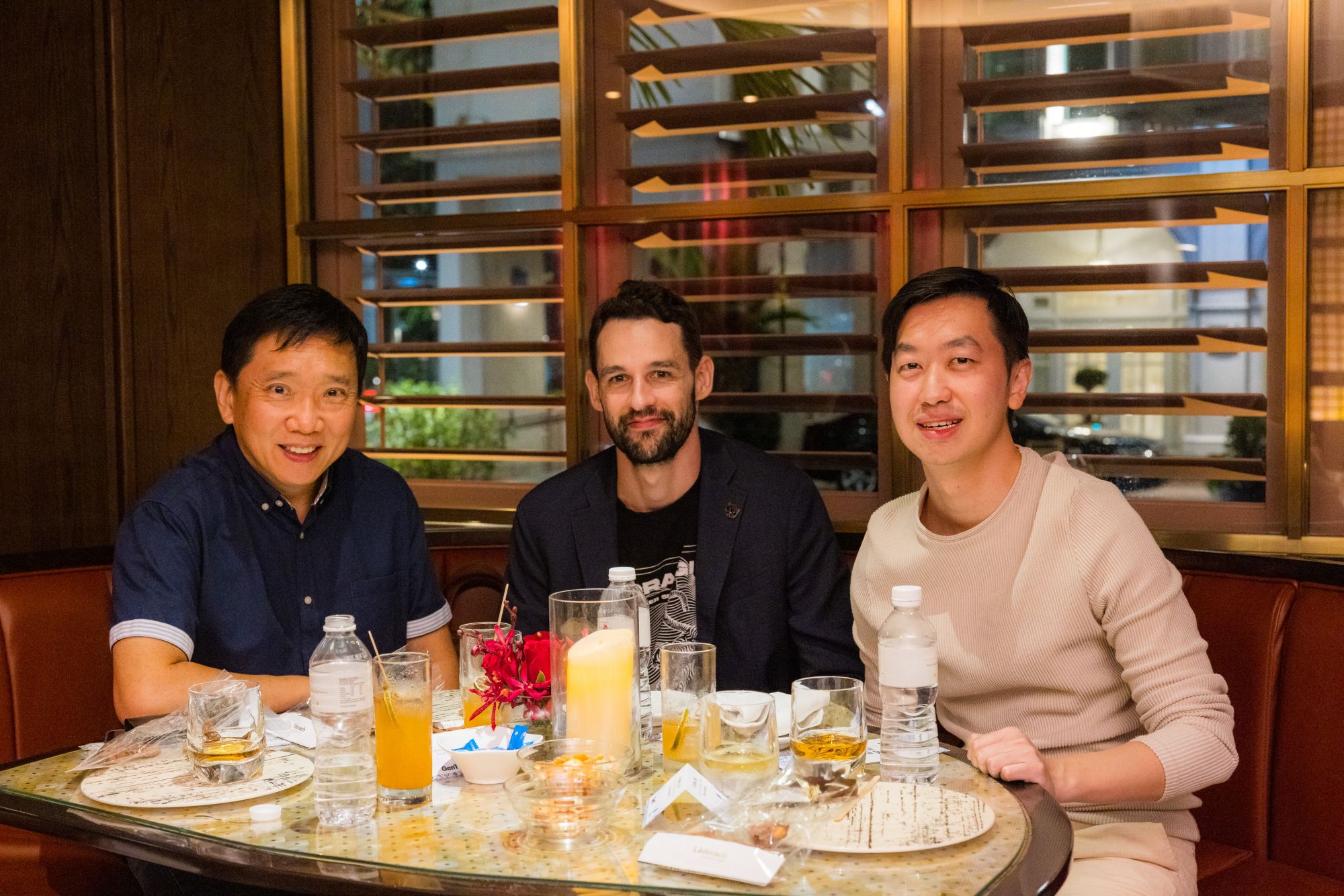 Patrick Foo, Raphaël Peyret, Ng Yi Ming